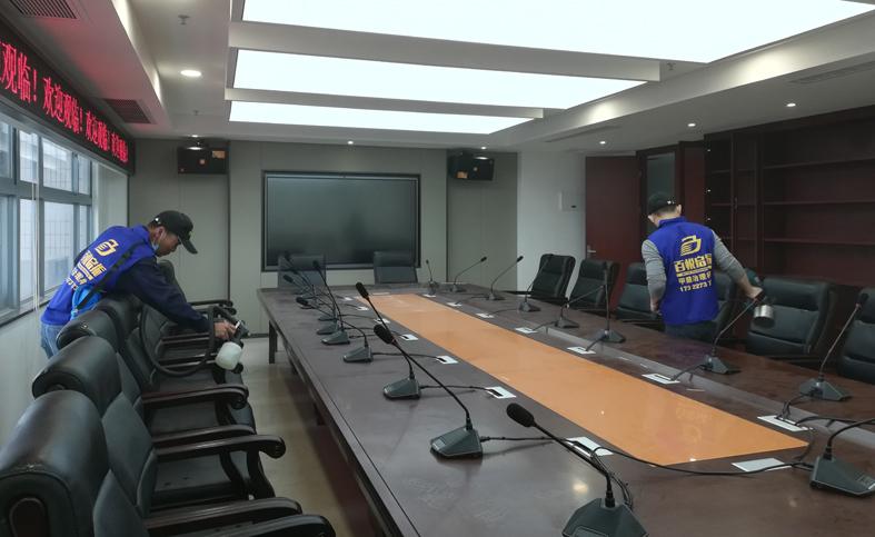 廣東立勝電力公司佛山辦公室室內(nèi)除甲醛現(xiàn)場(chǎng) 南方電網(wǎng)佛山辦公室除甲醛